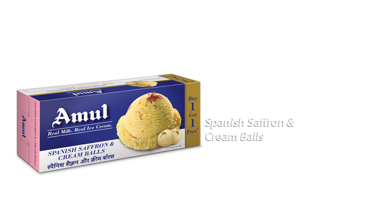 Cream balls